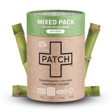 PATCH Bamboo Bandages - Eco-Friendly & Hypoallergenic Wound Care