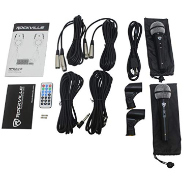 Rockville RPG2X12 PA System with Bluetooth Premium Sound