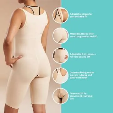 MARENA High Back Women’s Post-Surgical Girdle - Comfort & Support