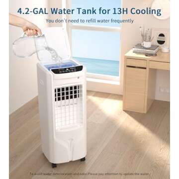 AKIRES 3-in-1 Portable Air Conditioner for All Spaces