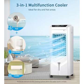 AKIRES 3-in-1 Portable Air Conditioner for All Spaces