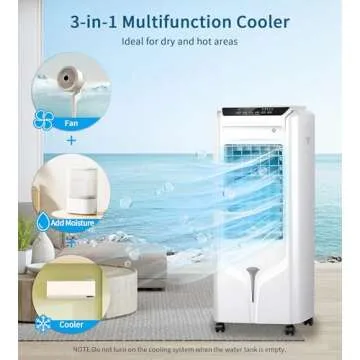 AKIRES 3-in-1 Portable Air Conditioner for All Spaces
