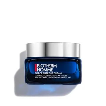 Biotherm Homme Force Supreme Cream, Multi-correcting And Anti-aging Men's Cream. Enriched With Youth...
