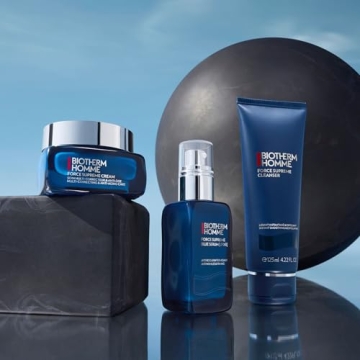 Biotherm Homme Force Supreme Cream, Multi-correcting And Anti-aging Men's Cream. Enriched With Youth Algae Extracts & Firming Pro-xylane, Skin Looks Youthful And Firmer As If Restored, 1.7 Fl. Oz.