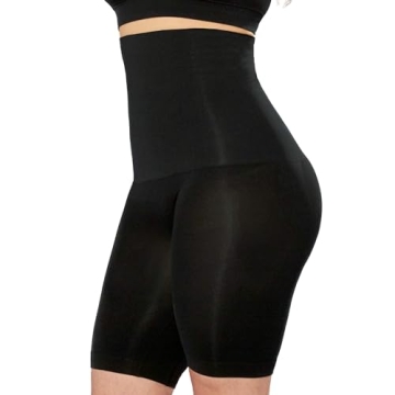 SHAPERMINT High Waisted Body Shaper Shorts - Shapewear for Women