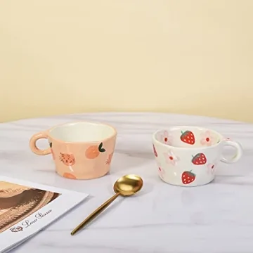 Koythin Cute Ceramic Coffee Mug - Perfect Gift for Coffee Lovers