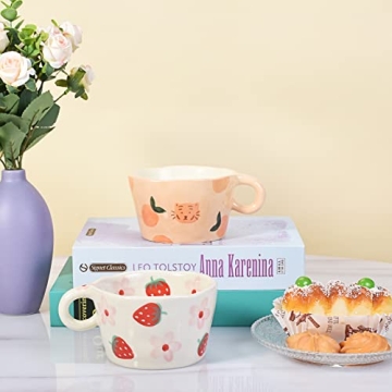 Koythin Cute Ceramic Coffee Mug - Perfect Gift for Coffee Lovers