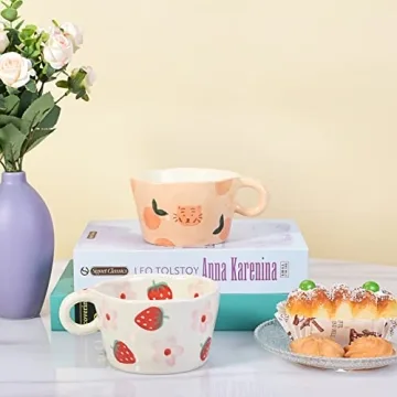 Koythin Cute Ceramic Coffee Mug - Perfect Gift for Coffee Lovers