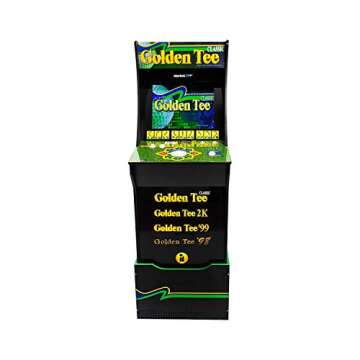 Arcade 1Up Golden Tee Classic Arcade with Riser, 5ft