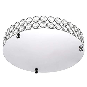 Hipiwe Crystal Makeup Tray for Elegant Home Decor