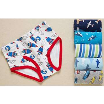 Naivete Toddler Dinosaur Briefs Comfortable Underwear