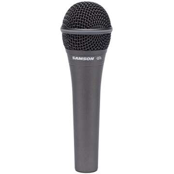 Samson Q7x Dynamic Supercardioid Handheld Microphone Perfect for All Occasions