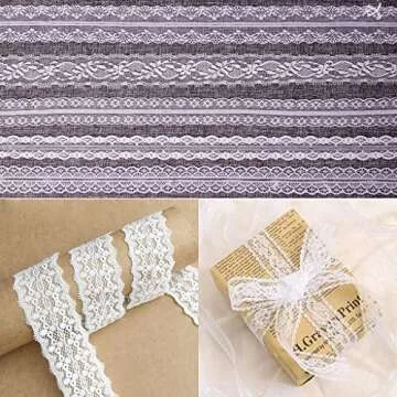 20 Yards Olive Green Leaf Ribbon, Artificial Vine, Gift wrap Party Wedding Decoration DIY Craft (Style 1)