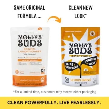 Molly's Suds Eco-Friendly Laundry Detergent Powder 240 Loads