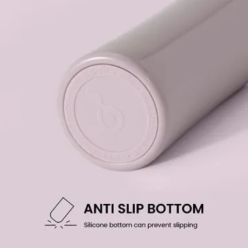 Stylish Insulated Water Bottle with Dual-use Lid 24oz