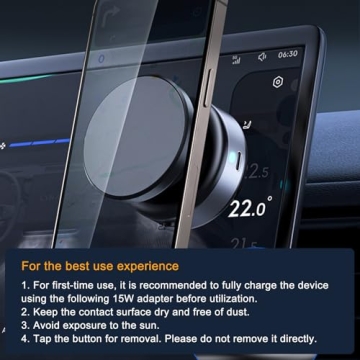 360° Adjustable Electric Magnetic Phone Holder