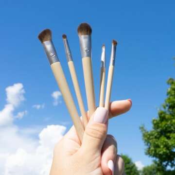 EcoTools Daily Defined Eye Makeup Brush Kit - Travel Friendly