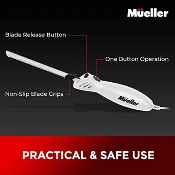 Mueller Ultra-Carver Electric Knife for Effortless Carving