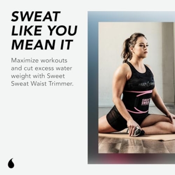 Sweet Sweat Waist Trimmer for Enhanced Workout Sweat & Toning