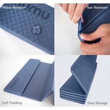 Numu Foldable Yoga Mat - Lightweight and Non-Slip