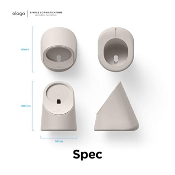 elago MS1 MagSafe Charging Stand - Premium Silicone Design