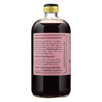 Liber & Co. Real Grenadine Premium Cocktail Syrup