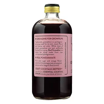 Liber & Co. Real Grenadine Premium Cocktail Syrup