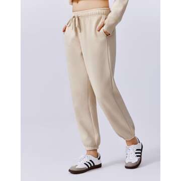 PINSPARK Womens 2 Piece Outfits Fleece Sweatsuit Half Zip Pullover Track Suit Jogger Sweatshirt and Sweatpants Matching Set
