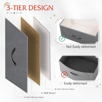 WLIVE Nightstand with 2 Drawers for Bedroom Storage Solutions