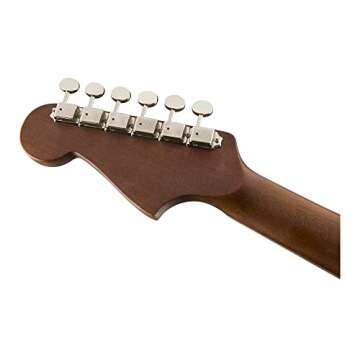 Fender Malibu Player Acoustic Electric Guitar, Aqua Splash, Walnut Fingerboard