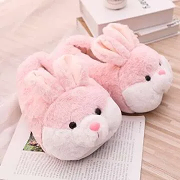 HANDKEI Bunny Slippers for Indoor & Outdoor Comfort