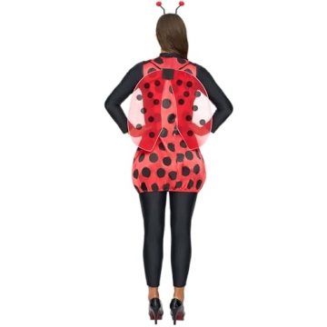 Charming Ladybug Costume for Women Ideal for Halloween