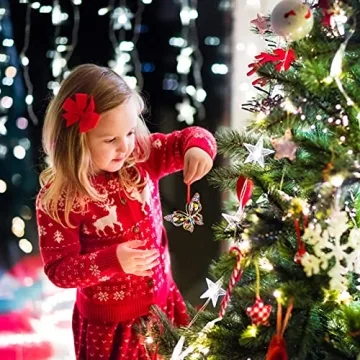 WaaHome Butterfly Christmas Ornaments – Elegant Keepsakes for All