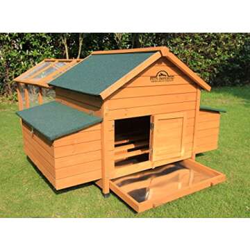 Pets Imperial Double Savoy Large Chicken Coop & Run