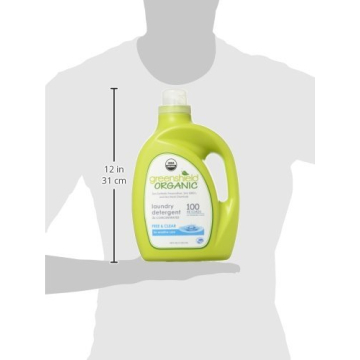 GreenShield Organic Laundry Detergent 100oz Free and Clear