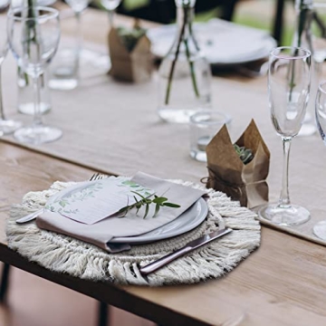 Stylish Handmade Boho Placemats for Dining and Decor