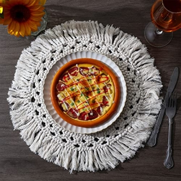 Stylish Handmade Boho Placemats for Dining and Decor