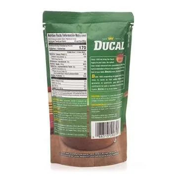 Ducal Refried Red Beans Pouch 8 oz - Quick Vegetarian Delight