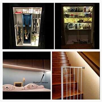 Sensky 19.7ft Motion Activated LED Strip Light Kit