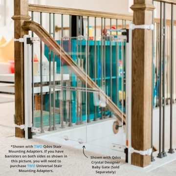 Qdos Safety Universal Stair Mounting Adapter for Baby Gates