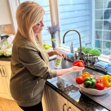 Eat Cleaner Vegan Fruit and Veggie Wash - 12 oz Durable Formula