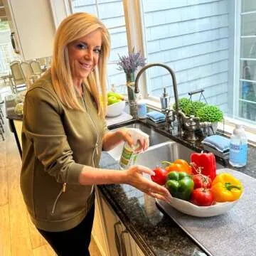 Eat Cleaner Vegan Fruit and Veggie Wash - 12 oz Durable Formula