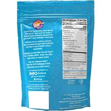 Zollipops Clean Teeth Lollipops, 5.2 Ounce, 3 Count - Anti-Cavity, Sugar-Free Candy for a Healthy Smile - Ideal for Kids and Adults