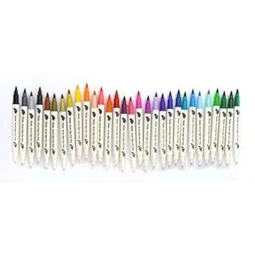 Pentel Brush Sign Pen Set - 30 Vibrant Colors
