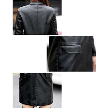 Stylish Tanming Women's Faux Leather Jacket for All Occasions
