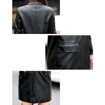 Stylish Tanming Women's Faux Leather Jacket for All Occasions