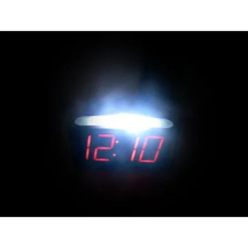 Travelwey Large LED Digital Alarm Clock with Night Light