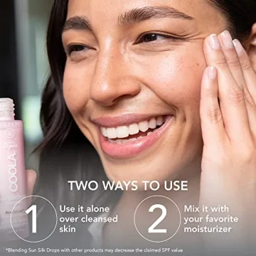 COOLA Organic Sun Silk Drops and Face Moisturizer SPF 30