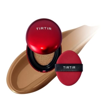 Mini Size TIRTIR Mask Fit Red Cushion Foundation | Weighless Full Coverage, Satin Glow Finish, Korea...