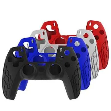 PS5 Controller Skins Set with Grips - Anti-Slip & Stylish